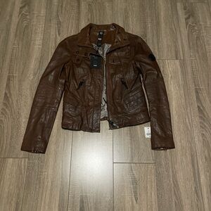 RUDSAK Brown Leather Jacket